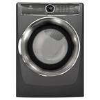 8.0 cu. ft. Gas Dryer with Steam, Predictive Dry and Instant Refresh in Titanium