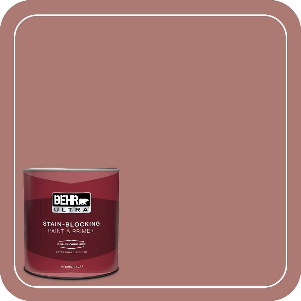 1 qt. #160F-5 Rum Spice Extra Durable Flat Interior Paint & Primer price history on PriceWatchPro