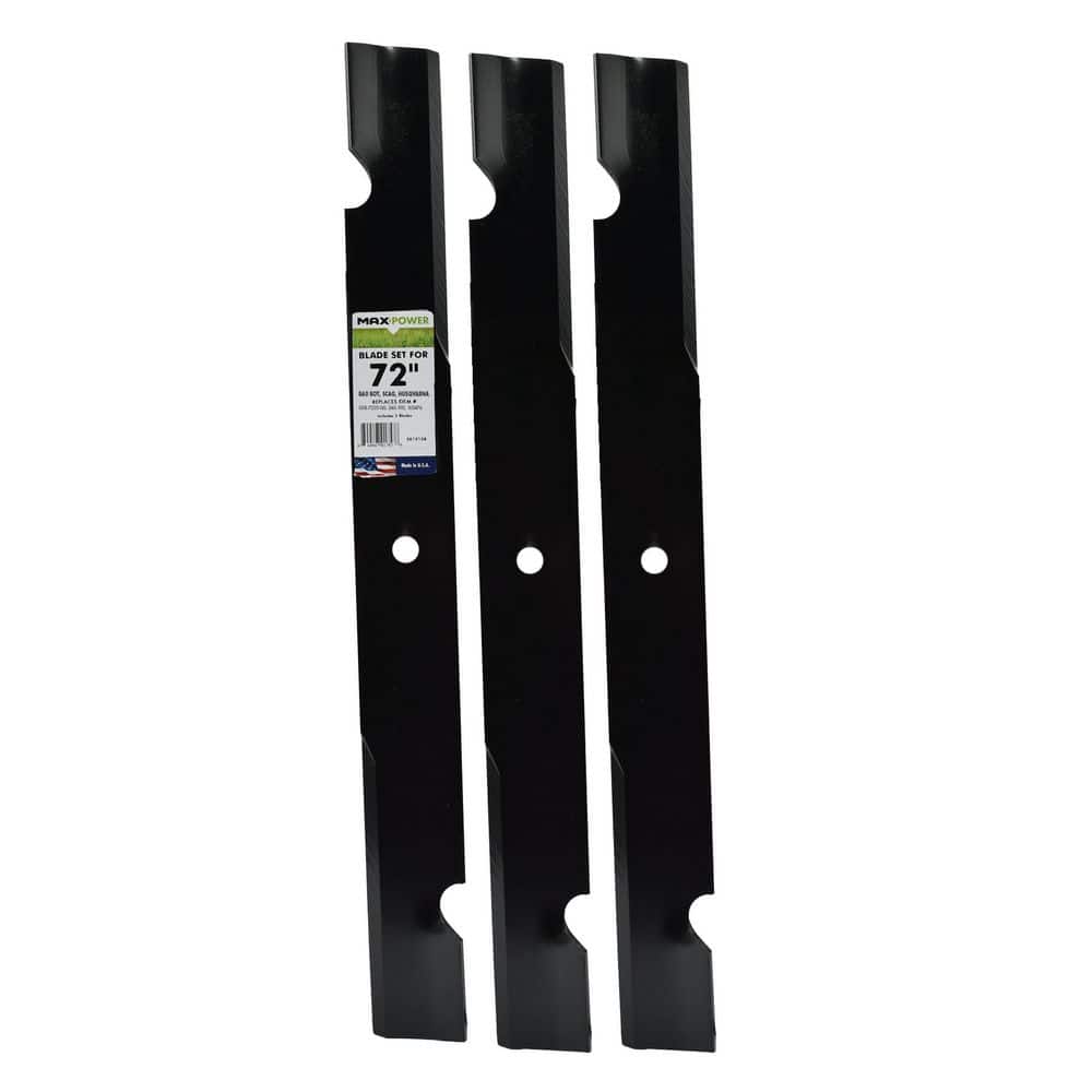 "561313B 3-Blade Set for 72"" Bad Boy, Husqvarna, and Scag Mowers Replaces 038-7220-00, 340-190, 105476" price history on PriceWatchPro