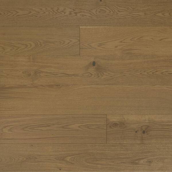 ASPEN FLOORING Turner White Oak 9/16 in. T x 8.66 in. W Water Resistant ...