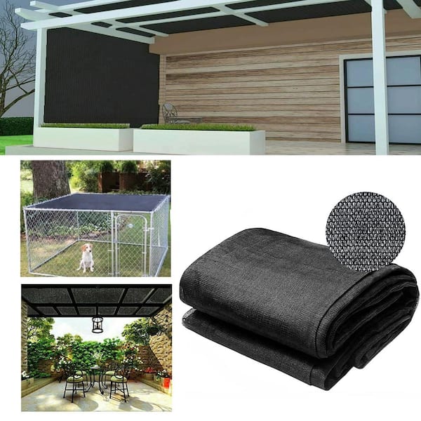 Garden Expert 10ft x 5ft 50% Black Sun Shade Net Plant Mesh Shade