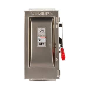 Heavy Duty 30 Amp 600-Volt 3-Pole Type 4X Fusible Safety Switch