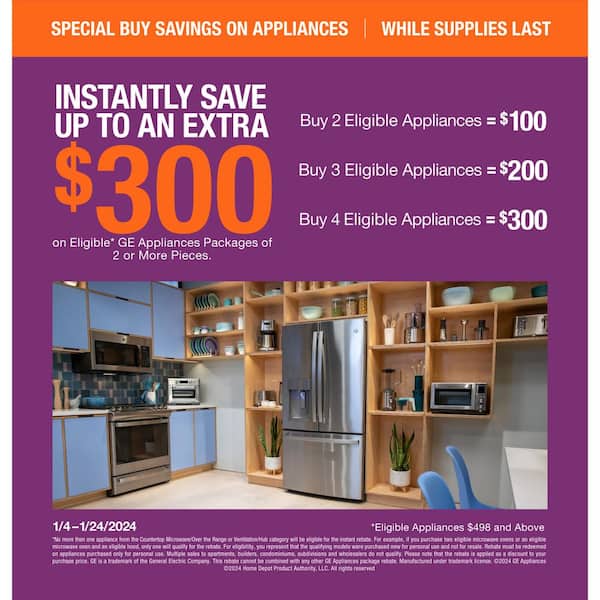 Compact Appliances at the Home Depot