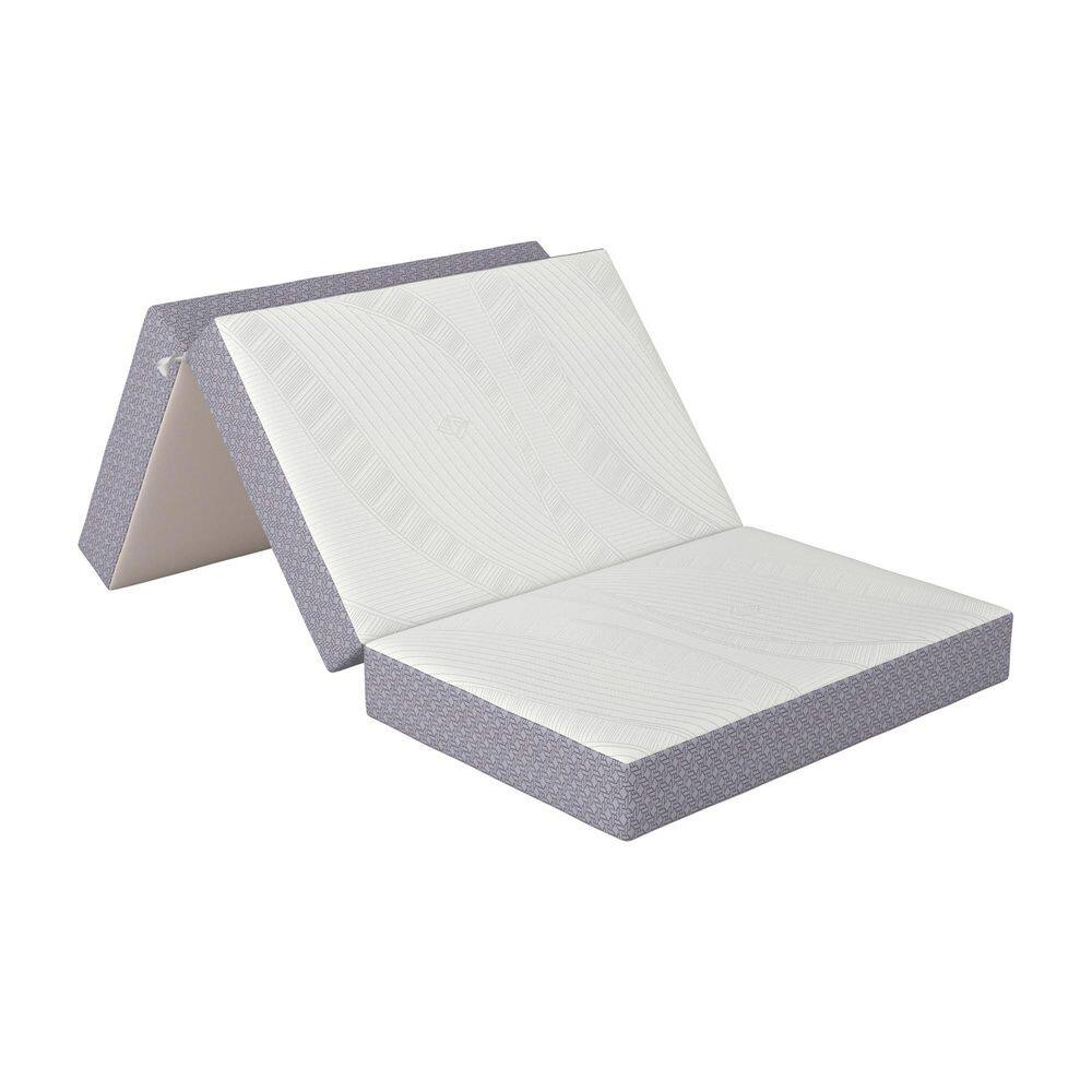 CoolSoft Queen Soft Memory Foam 6 in. Folding Mattress - thumbnail 2