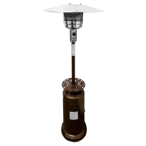 AZ Patio Heaters 41,000 BTU Hammered Bronze Gas Patio Heater
