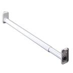 48 in. (1210 mm) to 72 in. (1820 mm) Adjustable Closet Rod, White