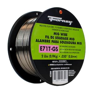 0.030 in. Dia Flux Core Mild Steel MIG Wire 2 lb. Spool