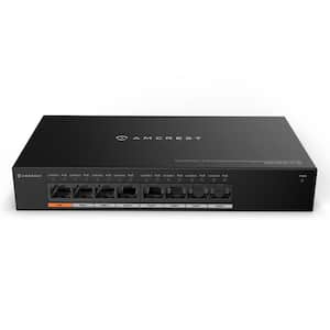 8-Port POE+ Power Over Ethernet POE Switch with Metal Housing, 8-Ports POE+ 802.3af/at 96w