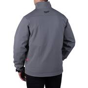 Men's X-Large M12 12V Lithium-Ion Cordless TOUGHSHELL Gray Heated Jacket (Jacket and Charger/Power Source Only)