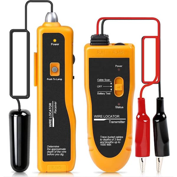 Underground Wire and Cable Locator for Pet Fence, Sprinkler Valve, and Irrigation Systems