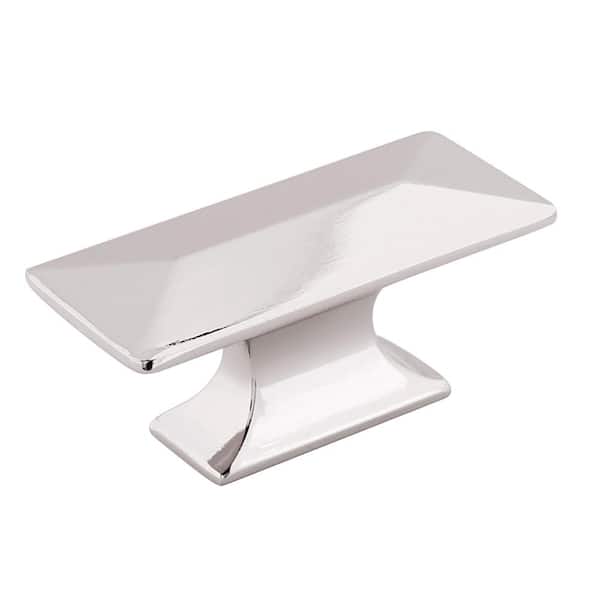 Bungalow 2-5/16 in. x 1-1/16 in. Dia Polished Nickel Knob (10-Pack)