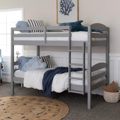 Twin over Twin - Bunk Beds - Kids Bedroom Furniture - The Home Depot