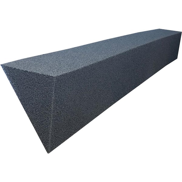 GutterFoam Pro 4 ft. Foam Filter Plastic Gutter Guard for 4 in. K-Style (48-Pack)