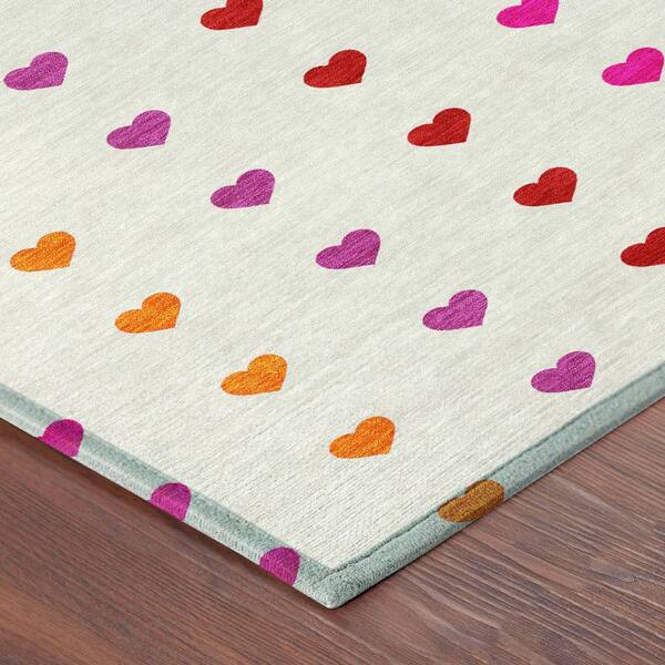 Chantille Machine Washable Indoor/Outdoor Abstract ACN2510 Ivory 2 ft. x 3 ft. Accent Rug