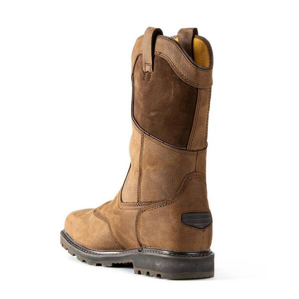 Carhartt 11 Wellington Square Toe, Men's Bison Brown