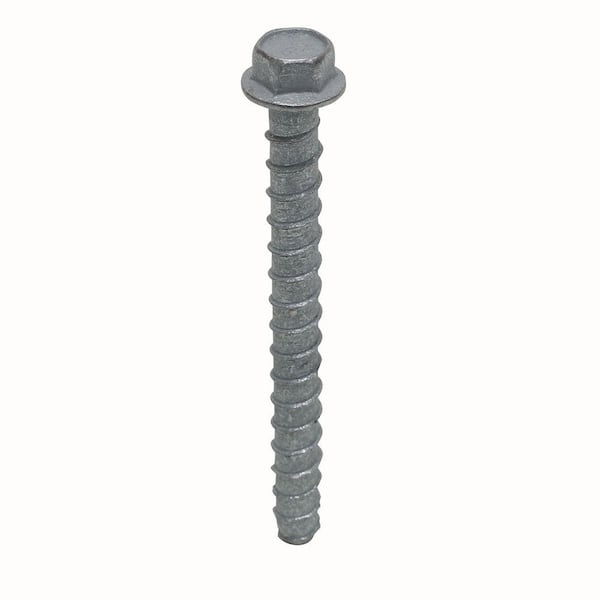 Simpson Strong-Tie Titen HD 1/2 in. x 6 in. Mechanically Galvanized Heavy-Duty Screw Anchor (2-Pack)