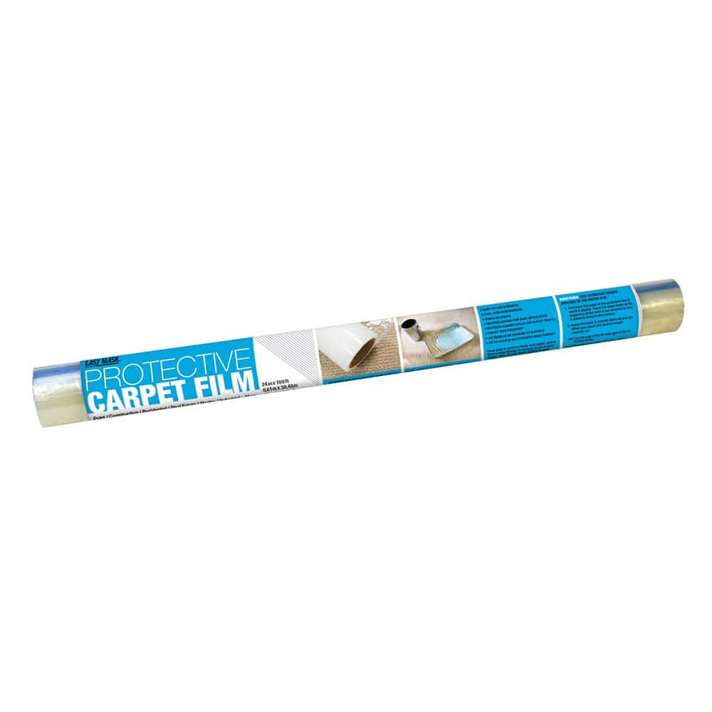 TRIMACO 24 in. x 100 ft. 2 mil Carpet Protection Film 62410 - The Home Depot