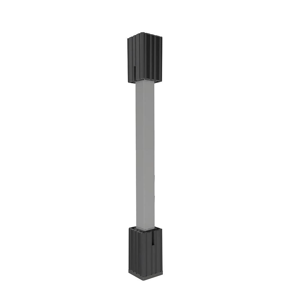 RDI Porch and Newel 4 in. x 4 in. Vinyl Rail Post with Flush Mount 