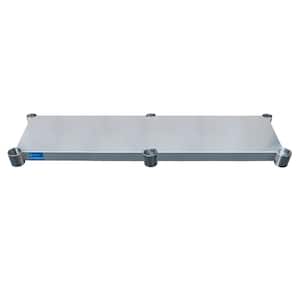 Additional Galvanized Steel Undershelf for 30 in. x 96 in. Kitchen Prep Table . Adjustable Galvanized Steel Undershelf.