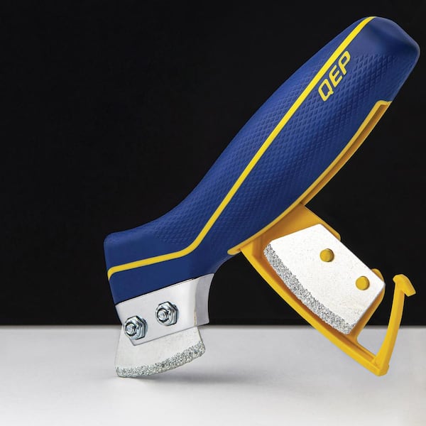 QEP Pro Grout Saw Tool Only Easily Changeable For Curved Carbide Blades 