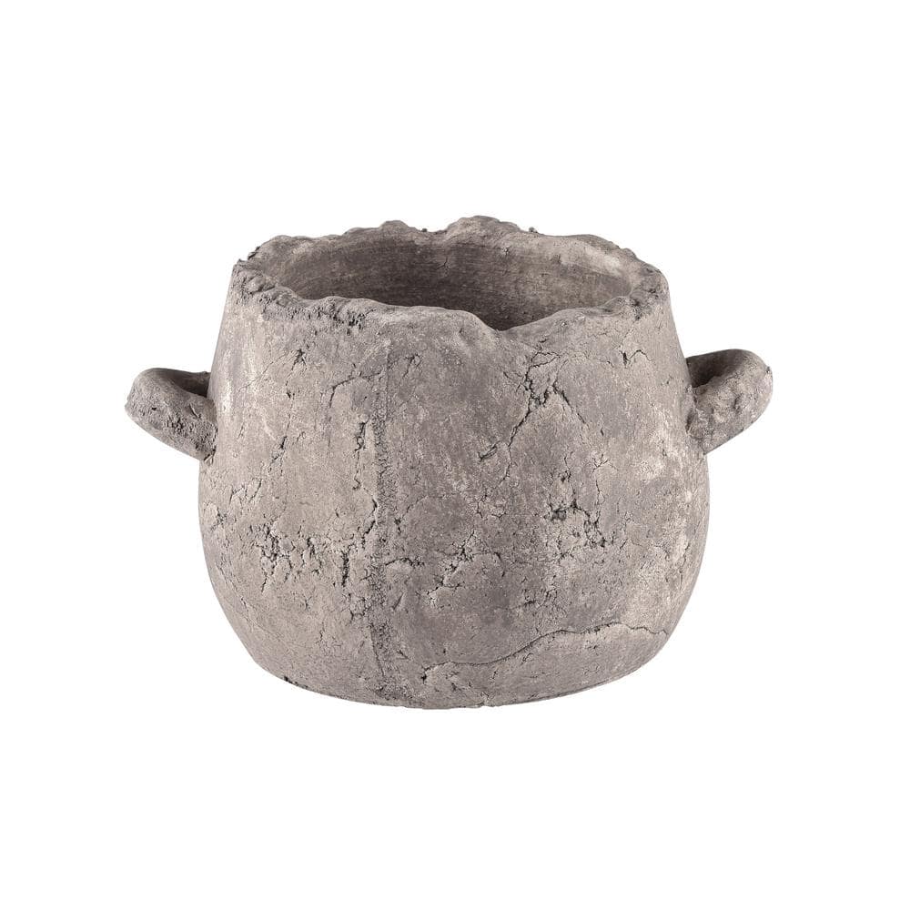 Rio Verde Terracotta 5 in. Decorative Vase in Gray - Small