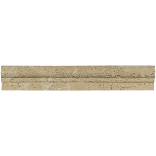 MSI Chiaro Crown Molding 2 in. x 12 in. Honed Marble Wall Tile (20 lin. ft./Case)