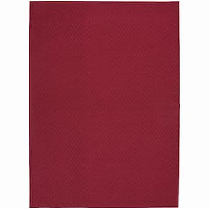 Town Square Chili Red 8 ft. x 10 ft. Area Rug