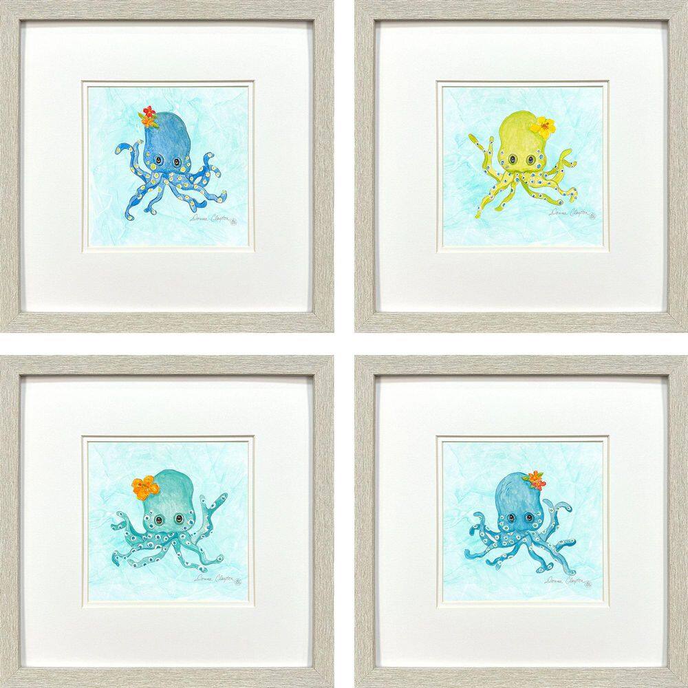 Clayton 4 Piece Framed Animal Art Print 15 in. x 15 in. price history on PriceWatchPro