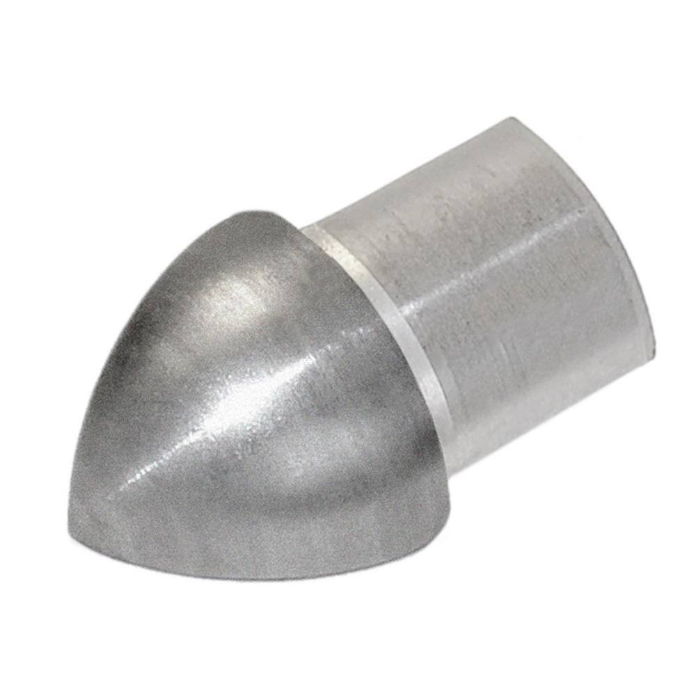 Durondell 1/2 in. Round Edge Ext Crnr Stainless Steel Natural Molding and Transition Trim price history on PriceWatchPro