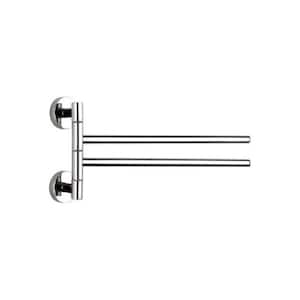 General Hotel 14 in. Wall Mounted Tower Bar in Chrome
