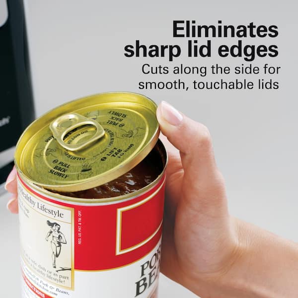 Smooth Edge Safe Cut Can Opener - No Sharp Edges or Cuts