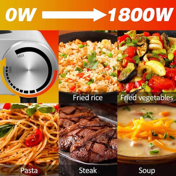 Electric Stove Double Hot Plate Stainless Steel AHESS-6280
