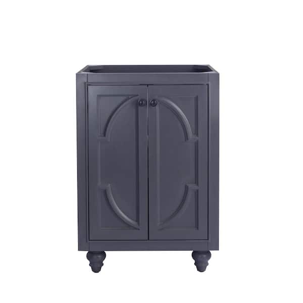 Laviva Odyssey 23 in. W x 21.6 in. D x 33.3 in. H Bath Vanity Cabinet without Top in Maple Grey