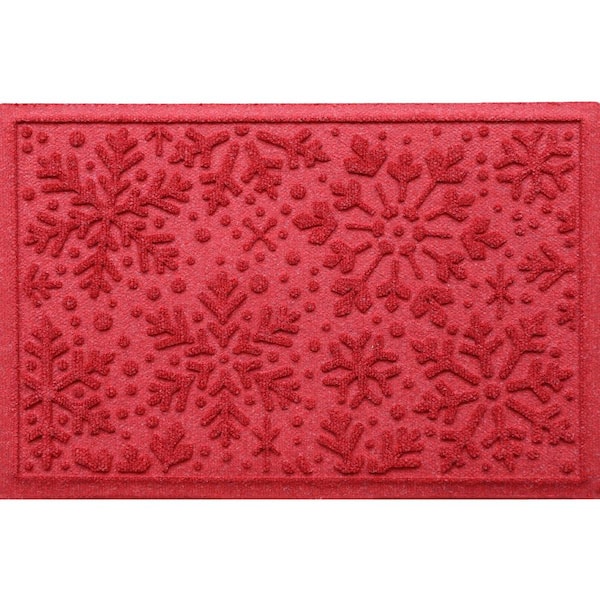 2 x 3 Solid Red AquaShield Ornaments Mat