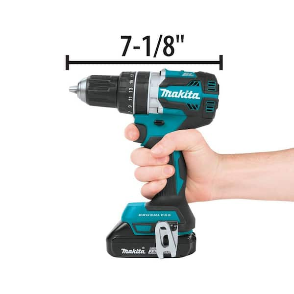 Makita XT269R 18V LXT Lithium‑Ion Compact Brushless Cordless 2‑Pc. Combo  Kit (2.0Ah)