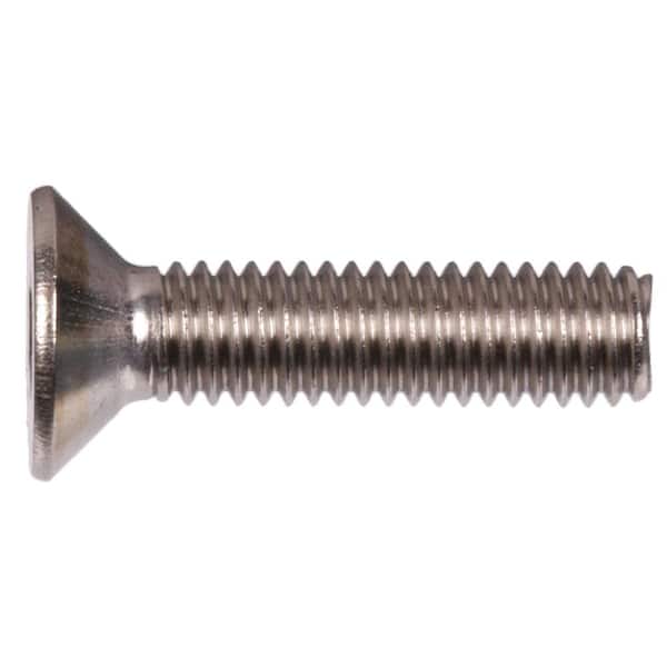 3/8 in. x 1-1/2 in. Internal Hex Flat-Head Cap Screws (8-Pack)