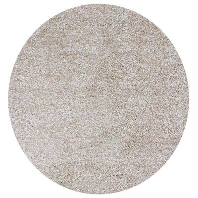 Bethany Ivory Heather 8 ft. x 8 ft. Round Area Rug