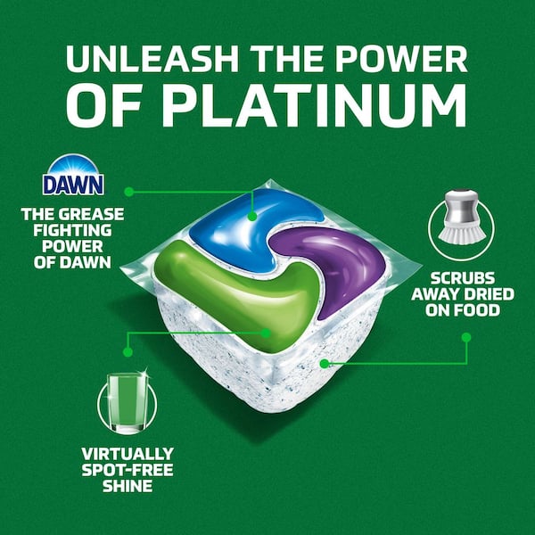 Complete ActionPacs with Dawn Fresh Scent Tablet Dishwasher Detergent (43-Count)