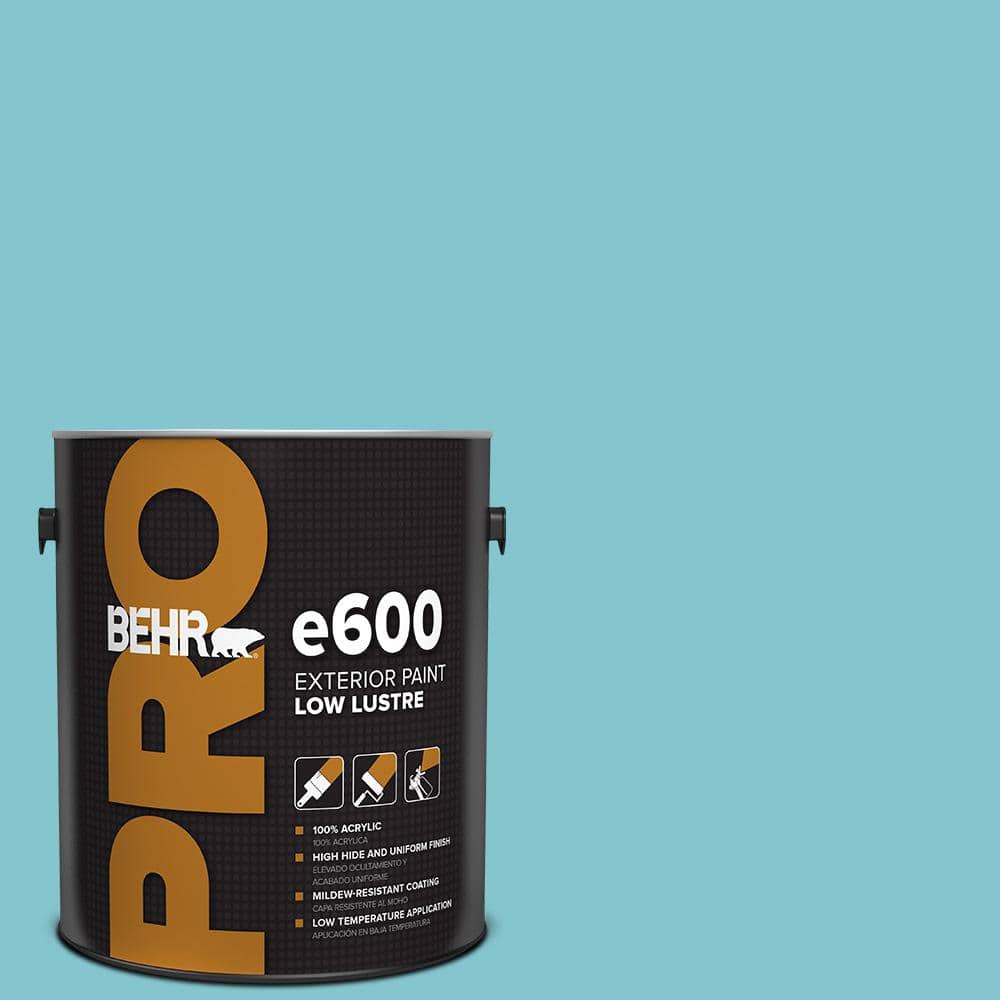 1 gal. #520D-4 Shallow Sea Low Luster Exterior Paint price history on PriceWatchPro