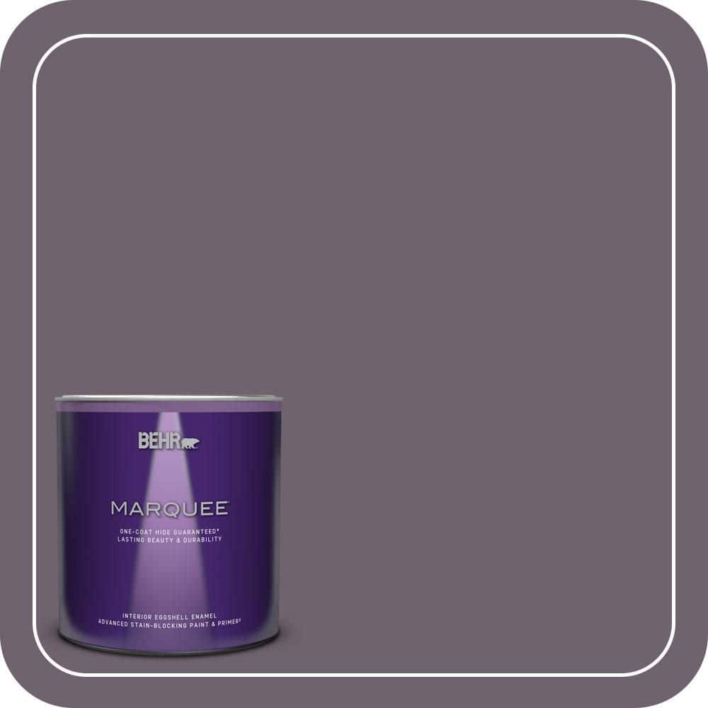 1 qt. #670F-6 Vintage Grape Eggshell Enamel Interior Paint & Primer product image for price tracking