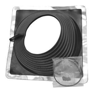 Oatey 14057 Master Flash Roof Flashing – 7 To 13 Inch Adjustable – EPDM Collar, Pitch To 45°