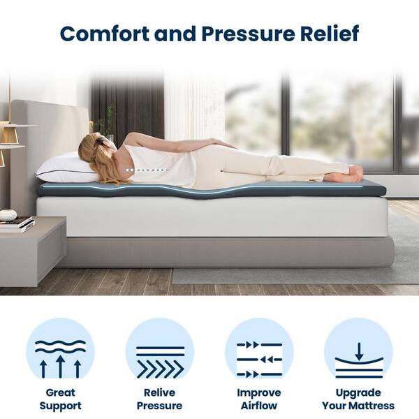 best pressure relieving mattress topper