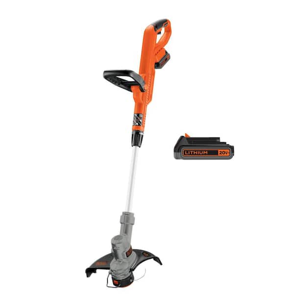 20V MAX Cordless Battery Powered 2-in-1 String Trimmer and Lawn Edger Kit with (2) 2Ah Battery and Charger