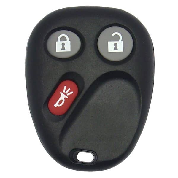 Car Remote Replacement Case - GM 3 Button Black Shell Only No Electronics