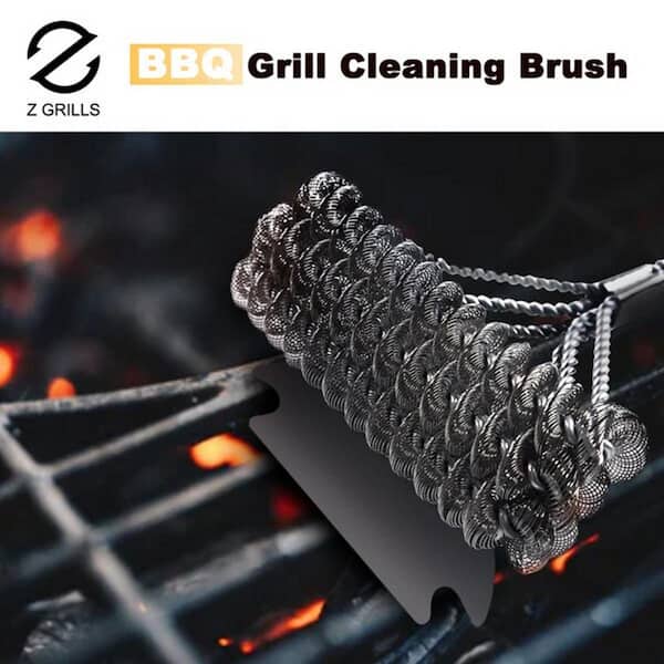 Z GRILLS BBQ Brush Scraper Cleaning Tool Stainless Steel ACC