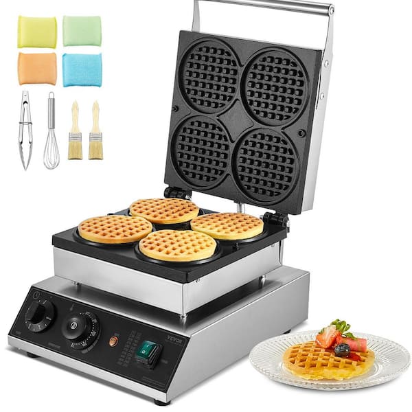 Cuisinart ワッフルメーカー WAF-300P1 Belgian Waffle Maker with Pancake Plates - Cuisinart