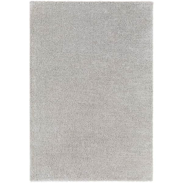 Livabliss Cloudy Shag Light Gray 8 ft. x 10 ft. Indoor Area Rug