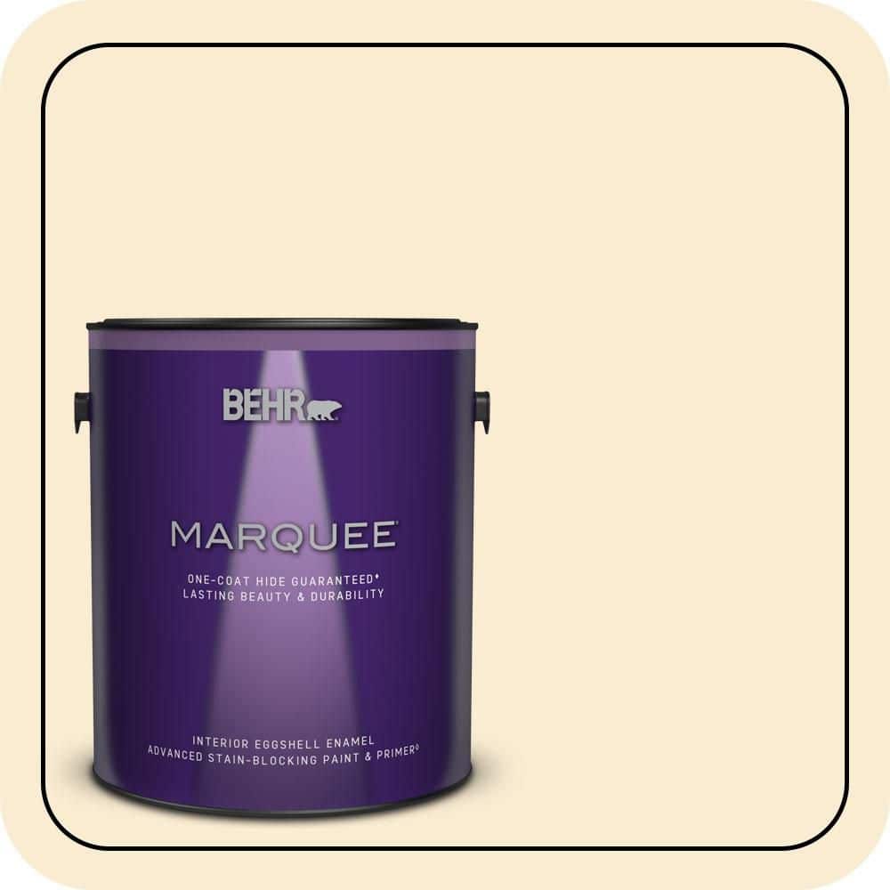 1 gal. #ICC-40 Antique Ivory Eggshell Enamel Interior Paint & Primer product image for price tracking