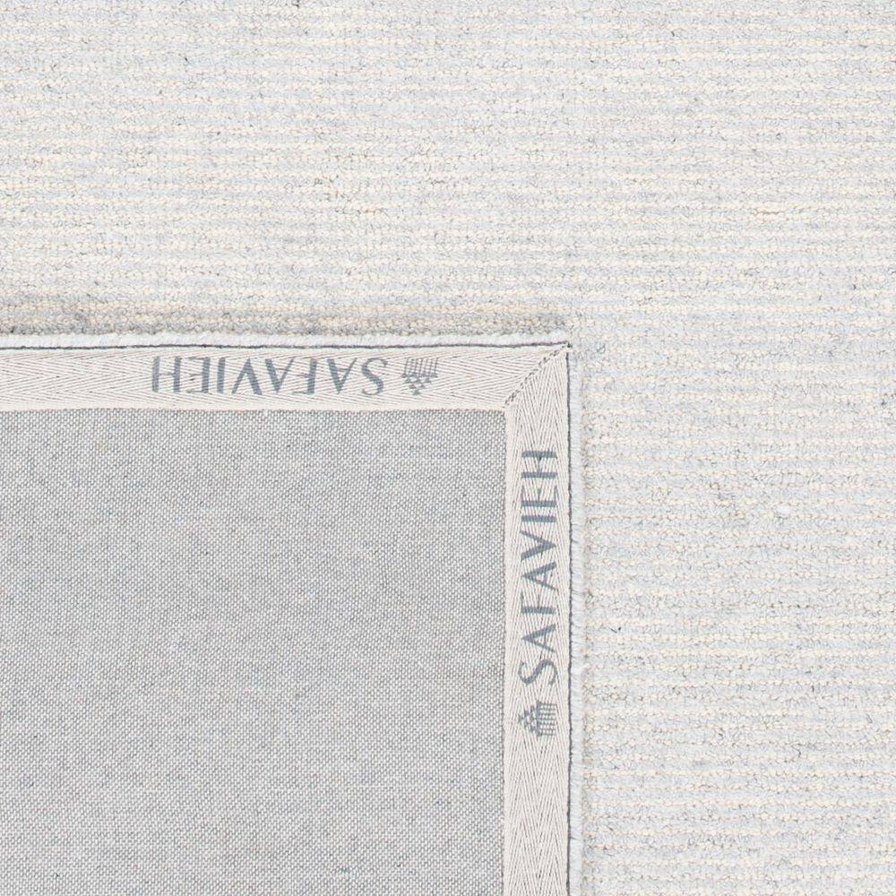 Himalaya Silver Hand Tufted Wool and Viscose Runner Rug