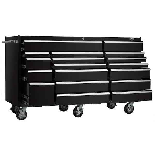 Viper Tool Storage PRO 72 in. 18-Drawer Cabinet in Black
